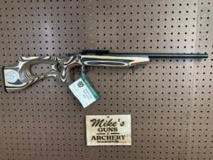 Keystone Crickett Target Model 22LR 16" Single Shot Bolt-Action Rifle White Laminated NRA