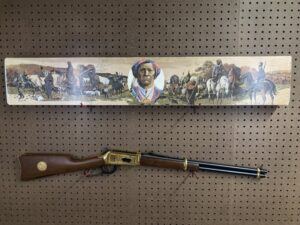 Winchester 94 Cherokee Trail Of Tears 30-30 20" Lever Action Rifle Brass/Blued/Walnut Unfired w/ Box