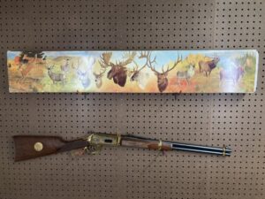 Winchester 94 Antlered Game 30-30 20" Lever Action Rifle High Polish Brass/Blued/Walnut Unfired w/ Box