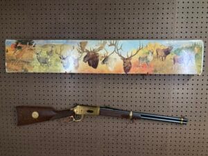 Winchester 94 Antlered Game 30-30 20" Lever Action Rifle Brass/Blued/Walnut Unfired w/ Box