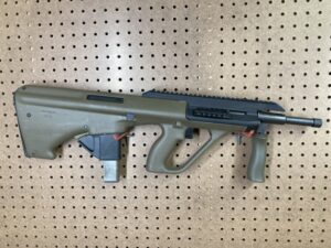 Steyr Aug MP88 M2 9mm 16" Bullpup Semi Auto Rifle Green