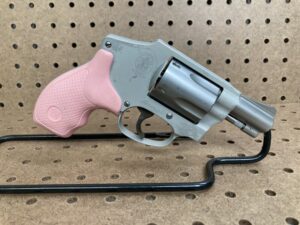 Smith & Wesson Mod 642-2 38 SPL 1.75" Revolver Stainless Steel Pink Grips